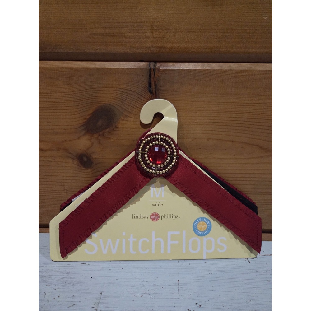 Lindsay Phillips Switchflops Interchangeable Straps Jami Size Medium 7/8 New